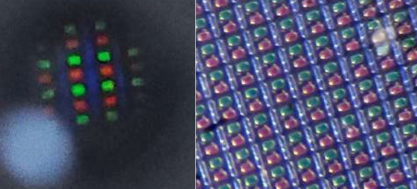 Cover OLED frontplane