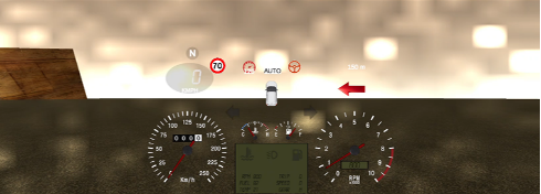 HUD software-only stack